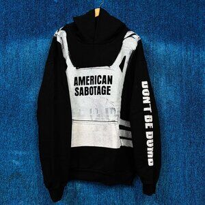 ASAP Rocky x AWGE American Sabotage Dont Be Dumb Hoodie 2XL